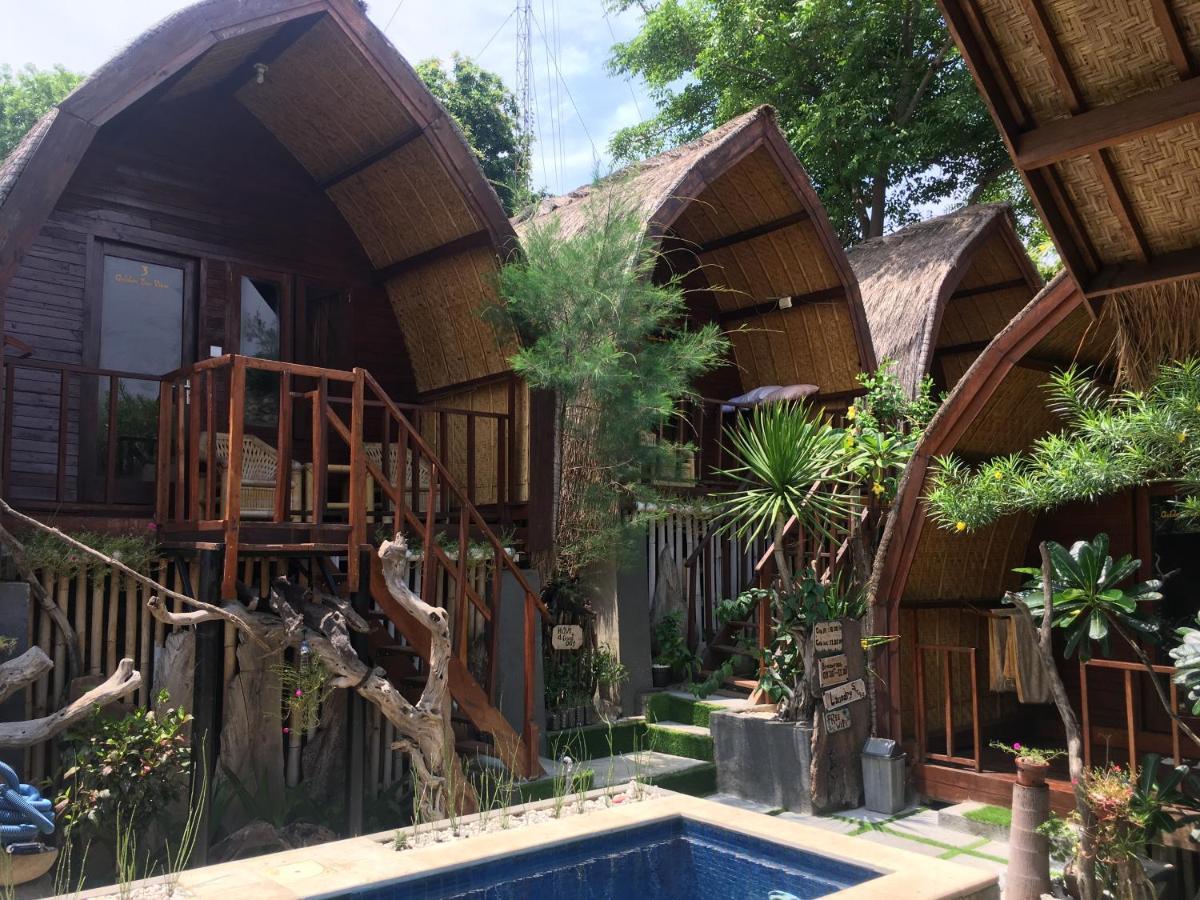 The Golden Ave Bungalow Hotel Gili Trawangan Exterior foto